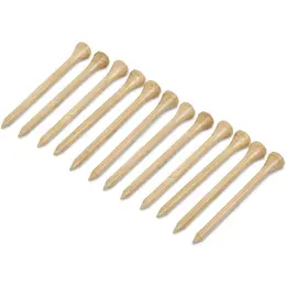 Altitude Swingstart Set of 12 Golf Tees Natural Tees